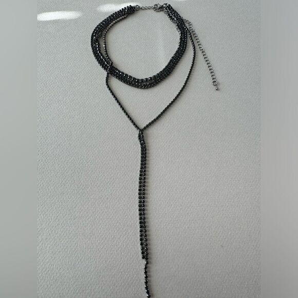 diamond necklace A727 - Picture 2 of 3